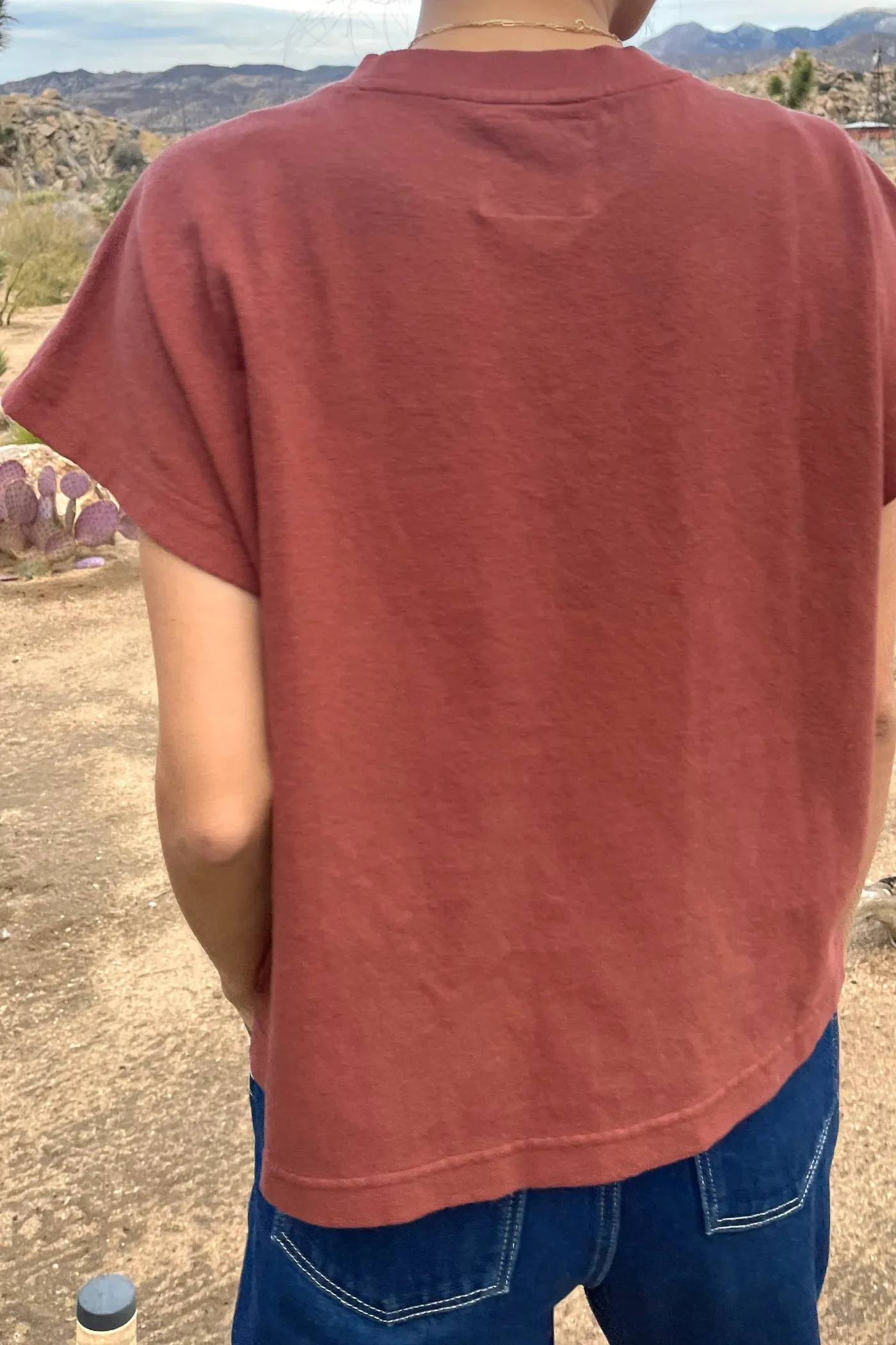 Le Bon Shoppe | Jeanne Tee - Brick sold by Fort product image thumbnail 3