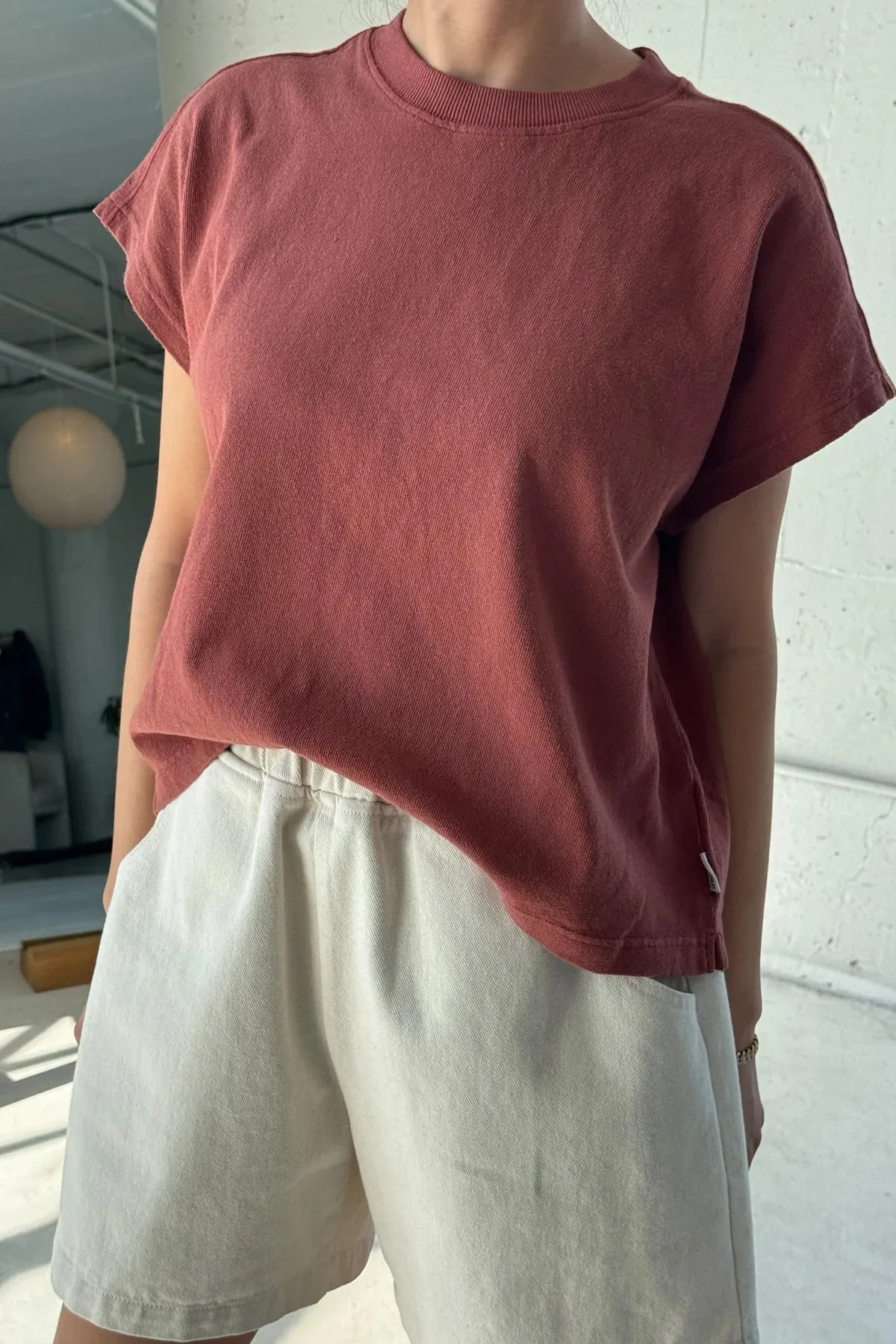 Le Bon Shoppe | Jeanne Tee - Brick sold by Fort