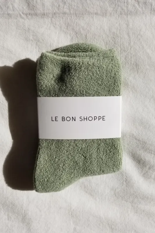 Le Bon Shoppe | Cloud Sock - Matcha sold by Fort