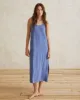 Yerse |Tank Dress - Indigo sold by Fort