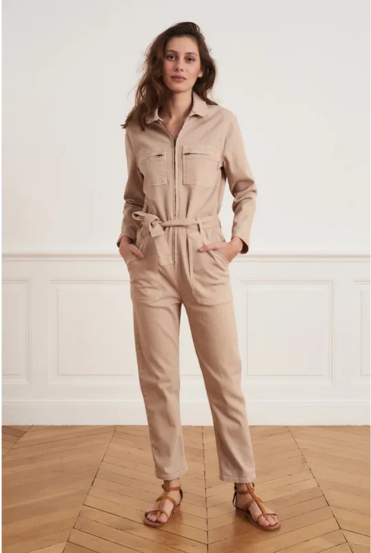 La Petite Francaise | Celia Jumpsuite - Sand sold by Fort