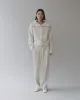 Mijeong Park | Spread Collar Boucle Cardigan - Cream sold by Fort