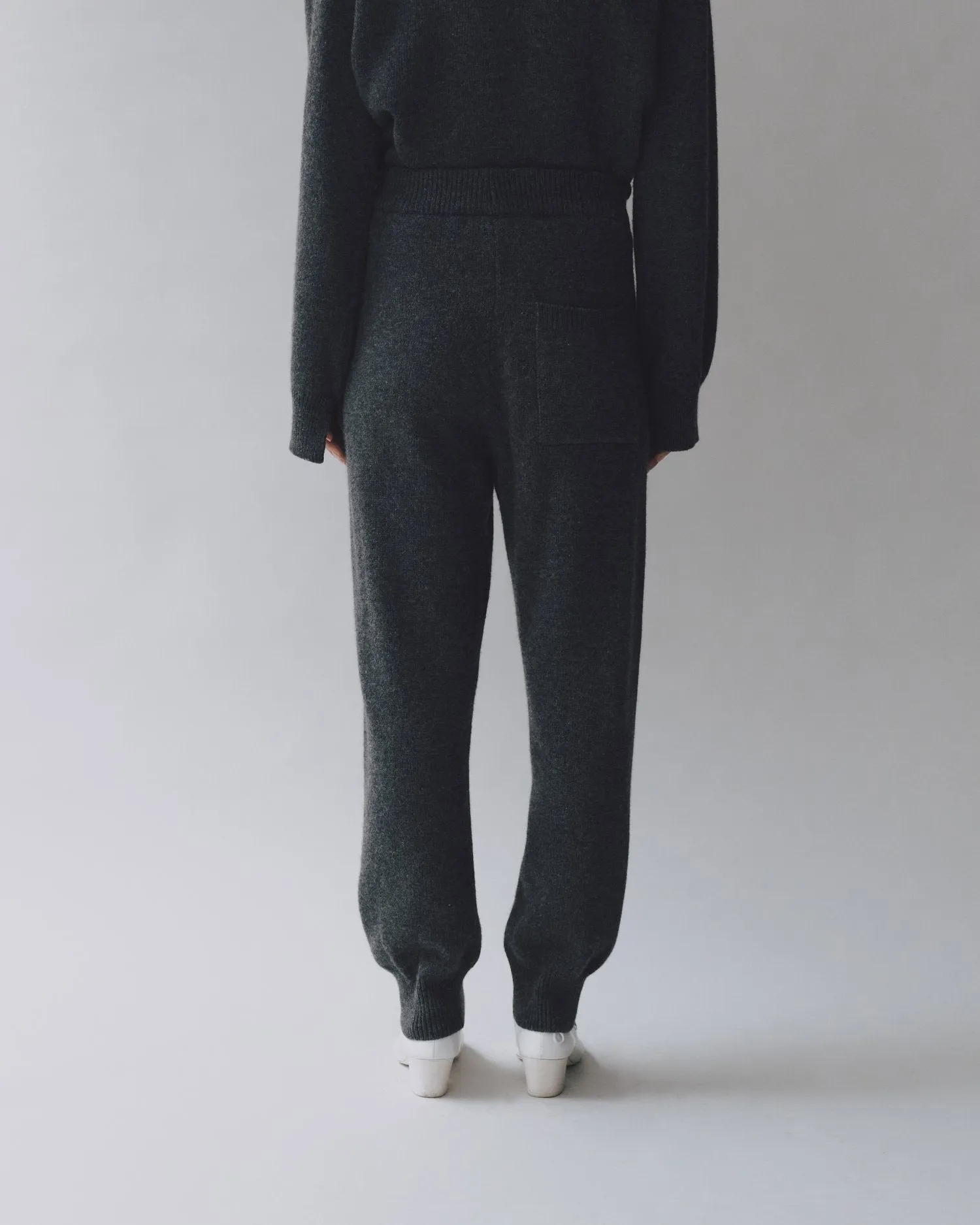 Mijeong Park | Cashmere Blend Knit Pants - Charcoal sold by Fort product image thumbnail 5