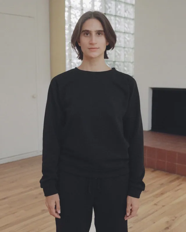 Baserange | Basic Sweat - Black sold by Fort