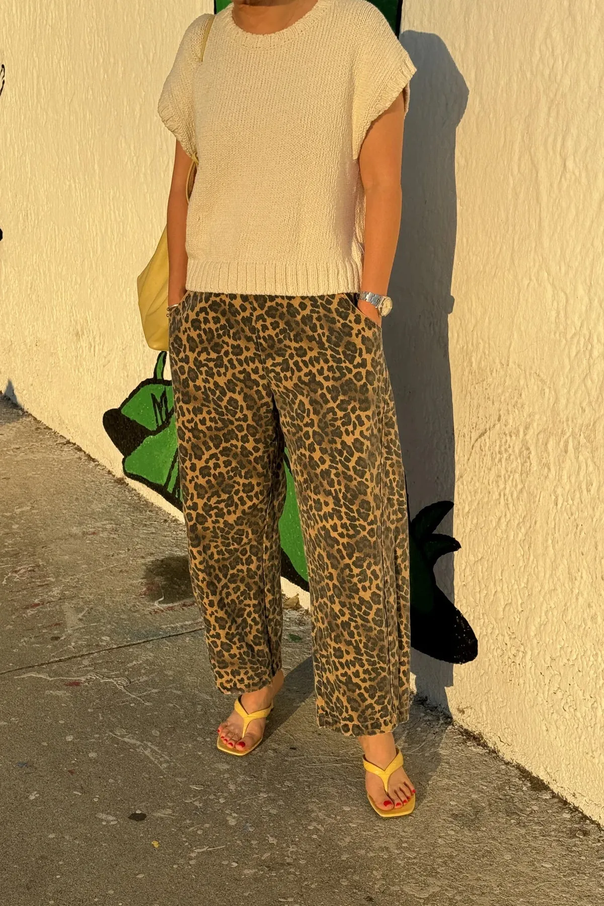 Le Bon Shoppe | Arc Pants - Leopard sold by Fort product image thumbnail 3