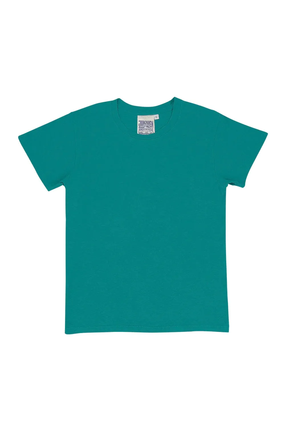 Jungmaven | Lorel Tee - Teal sold by Fort