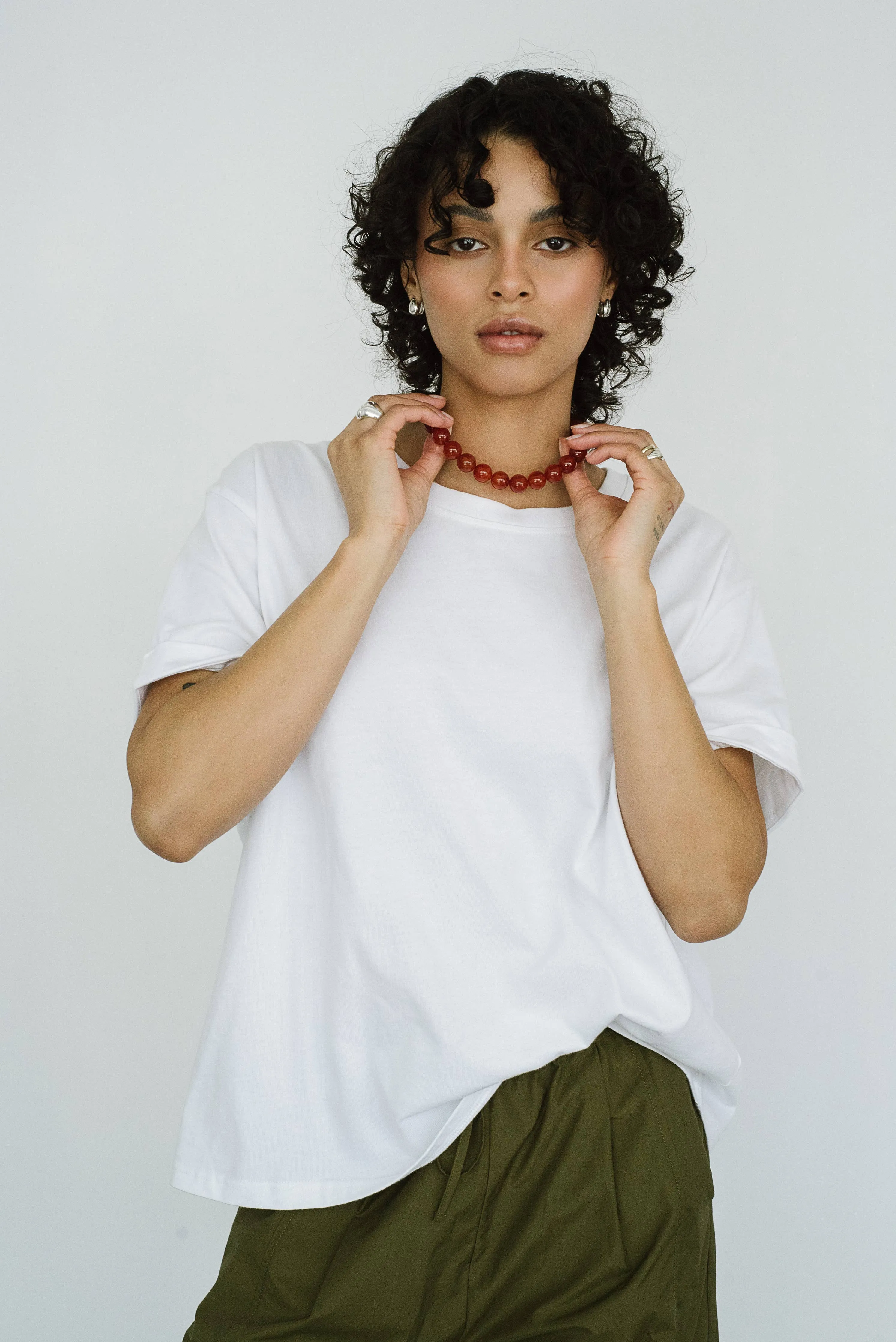 Kara Yoo | Yona Collar - Carnelian sold by Fort product image thumbnail 3