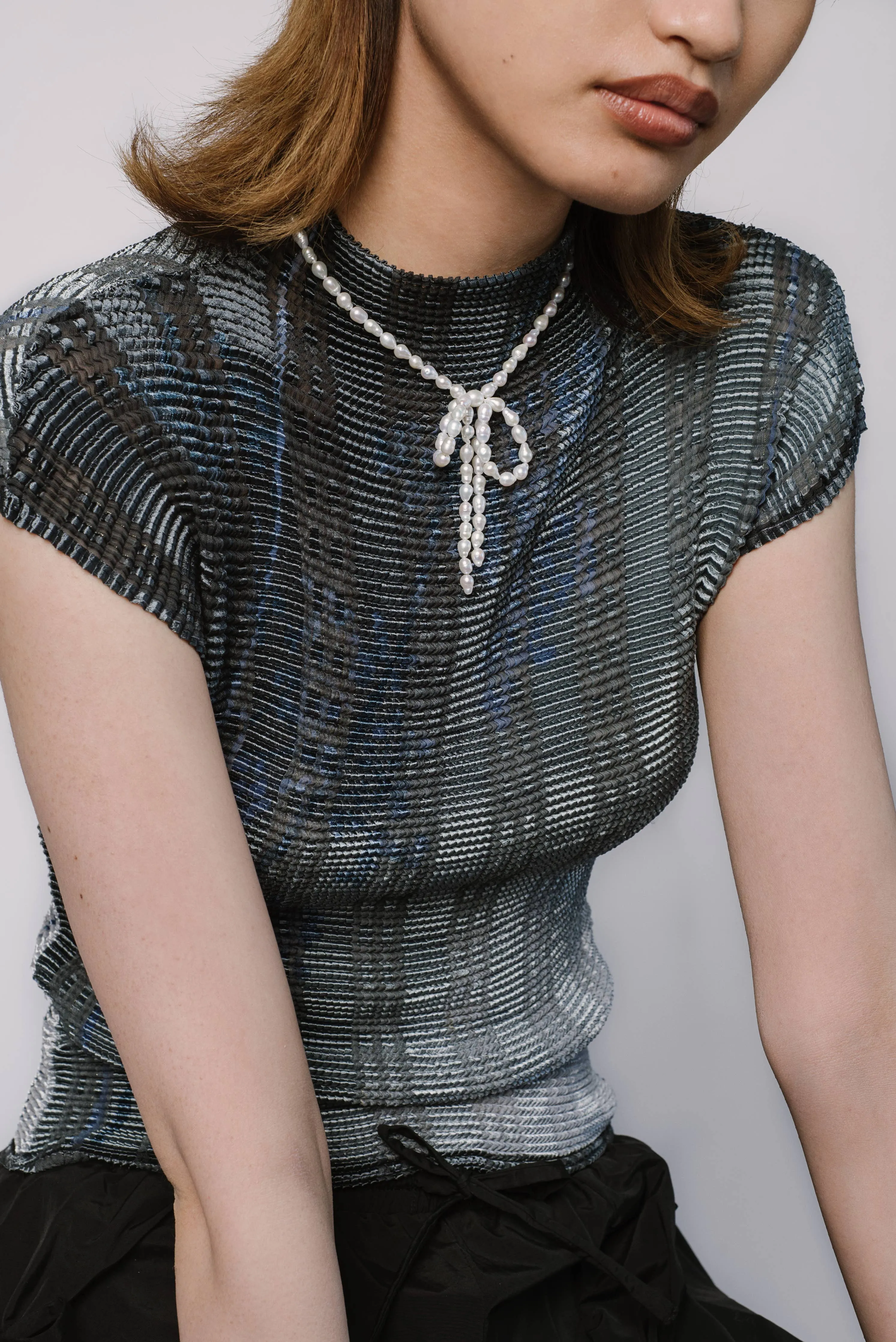 Kara Yoo | Margot Necklace - Silver sold by Fort product image thumbnail 2