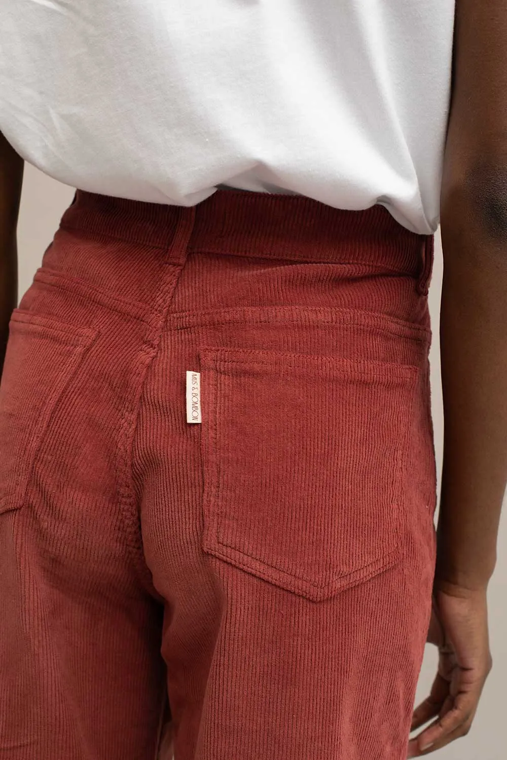 Mus & Bombon | Ruecas Pants - Bright Red sold by Fort product image thumbnail 3