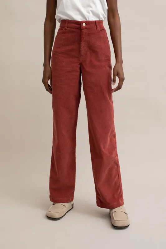 Mus & Bombon | Ruecas Pants - Bright Red sold by Fort
