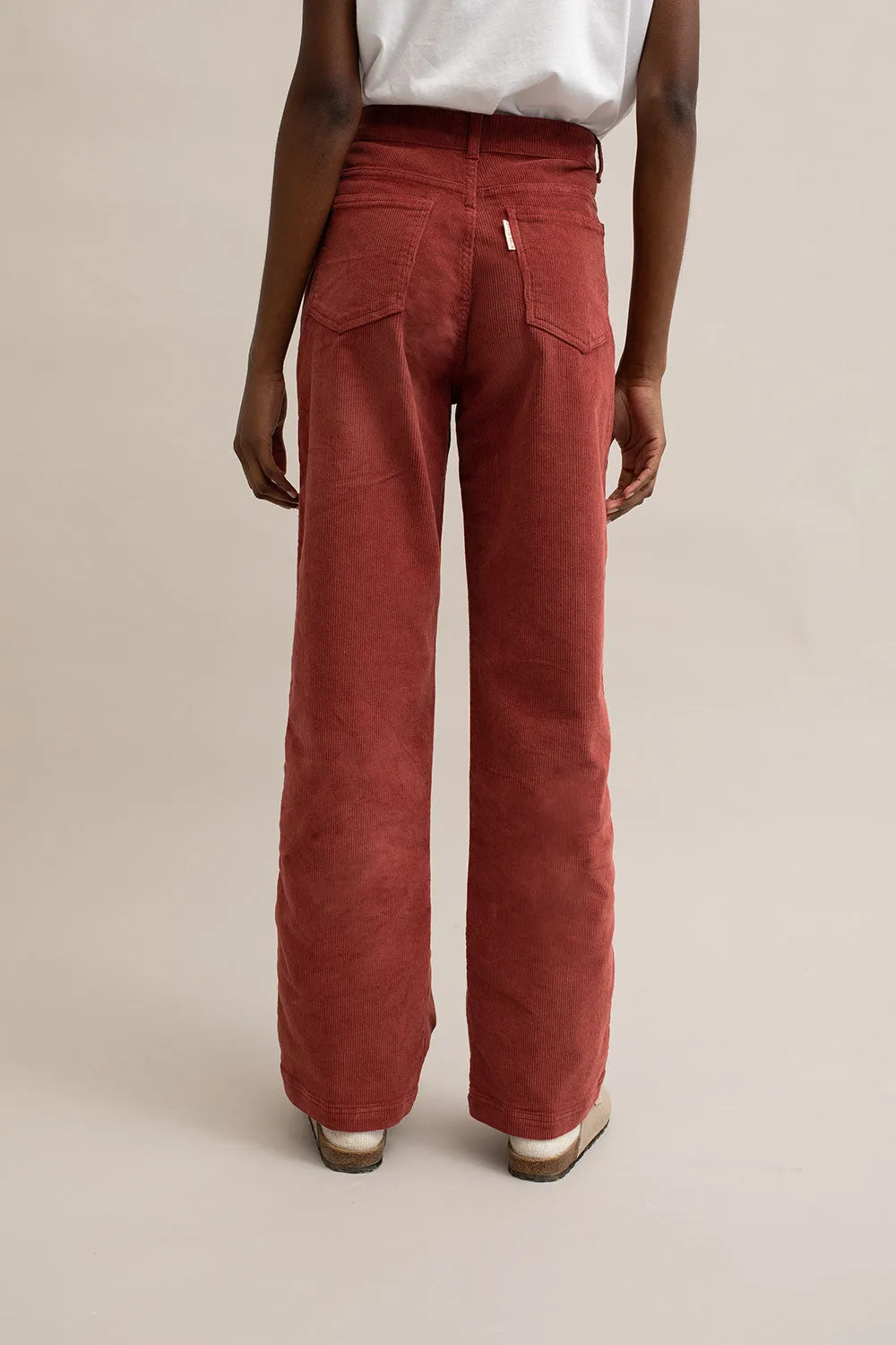 Mus & Bombon | Ruecas Pants - Bright Red sold by Fort product image thumbnail 2