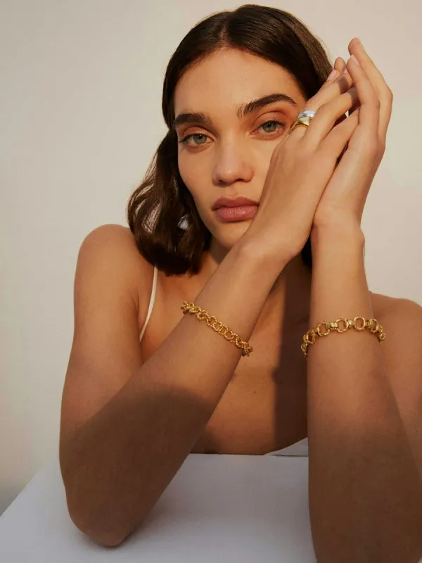 Shyla London | Mayal Bracelet - Gold sold by Fort