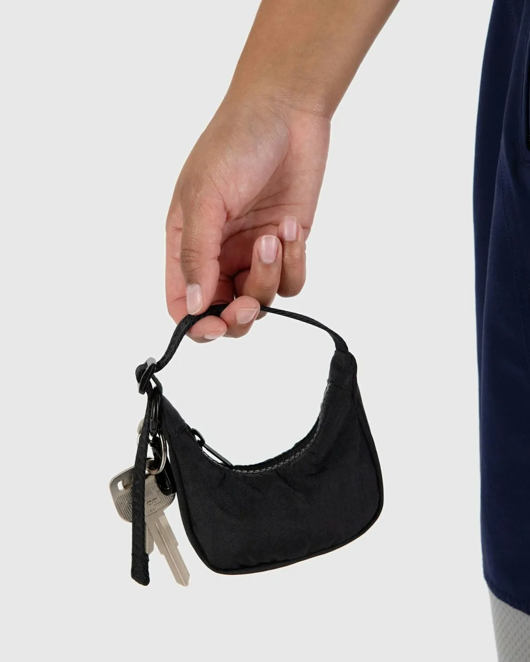 Baggu | Crescent Bag Charm -Black sold by Fort