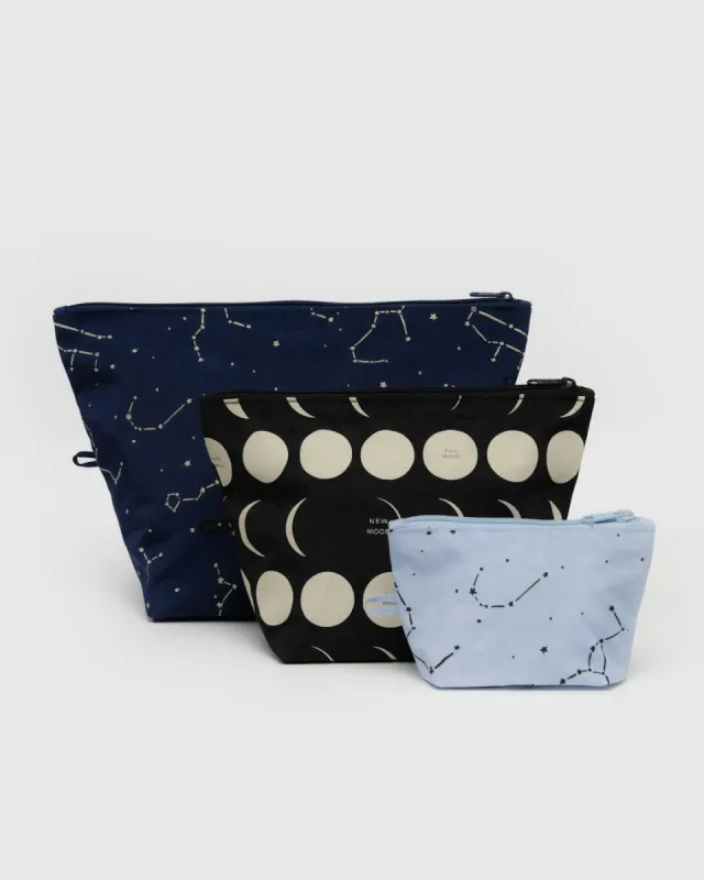 Baggu | Go Pouch Set - Night Sky sold by Fort