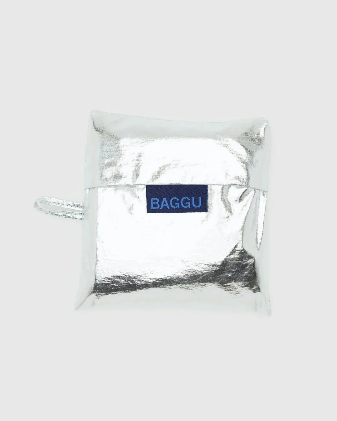 Baggu | Standard Baggu - Metallic Silver sold by Fort product image thumbnail 2