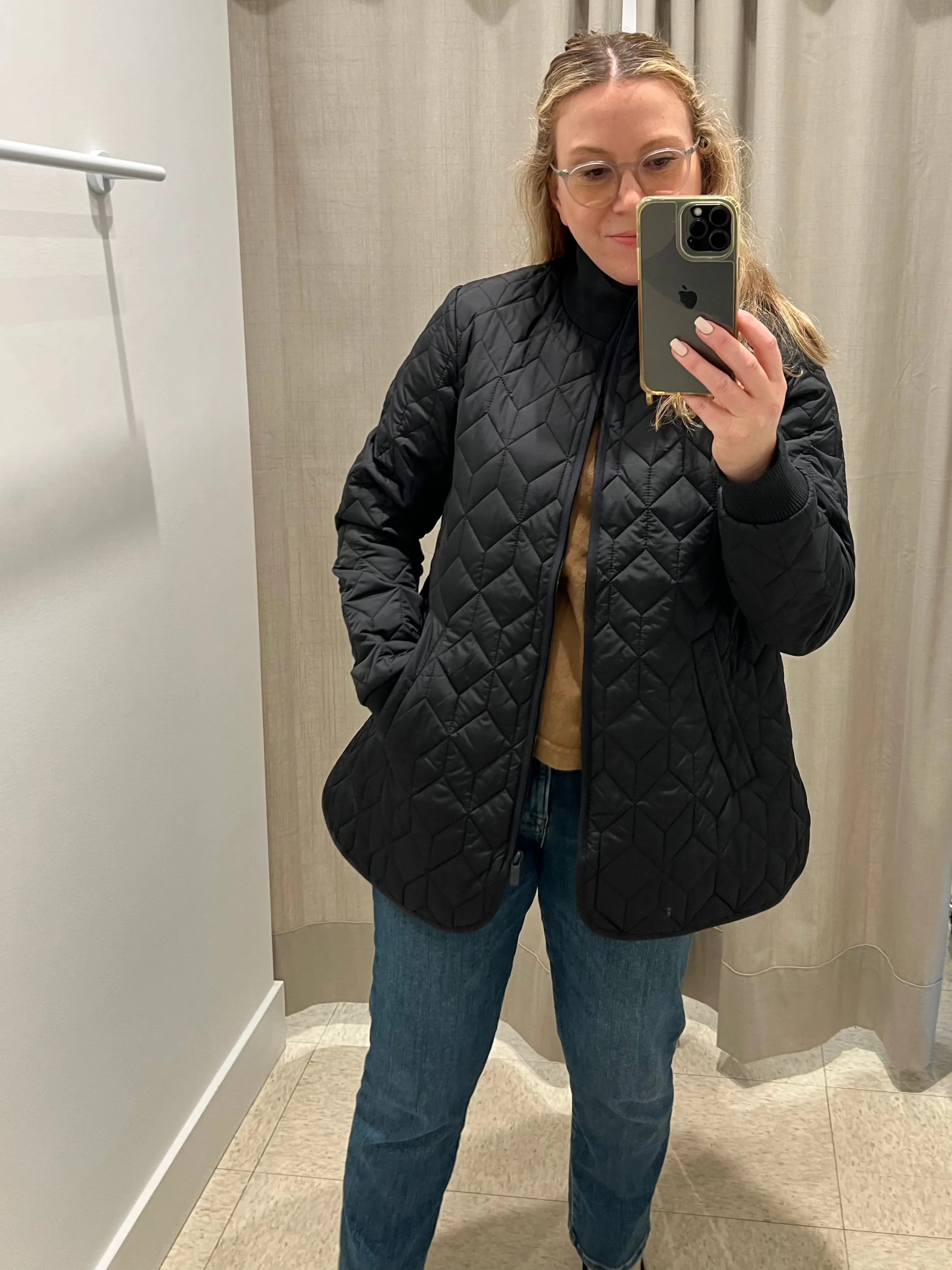 Ilse Jacobsen | Quilted Jacket - Black sold by Fort product image thumbnail 4