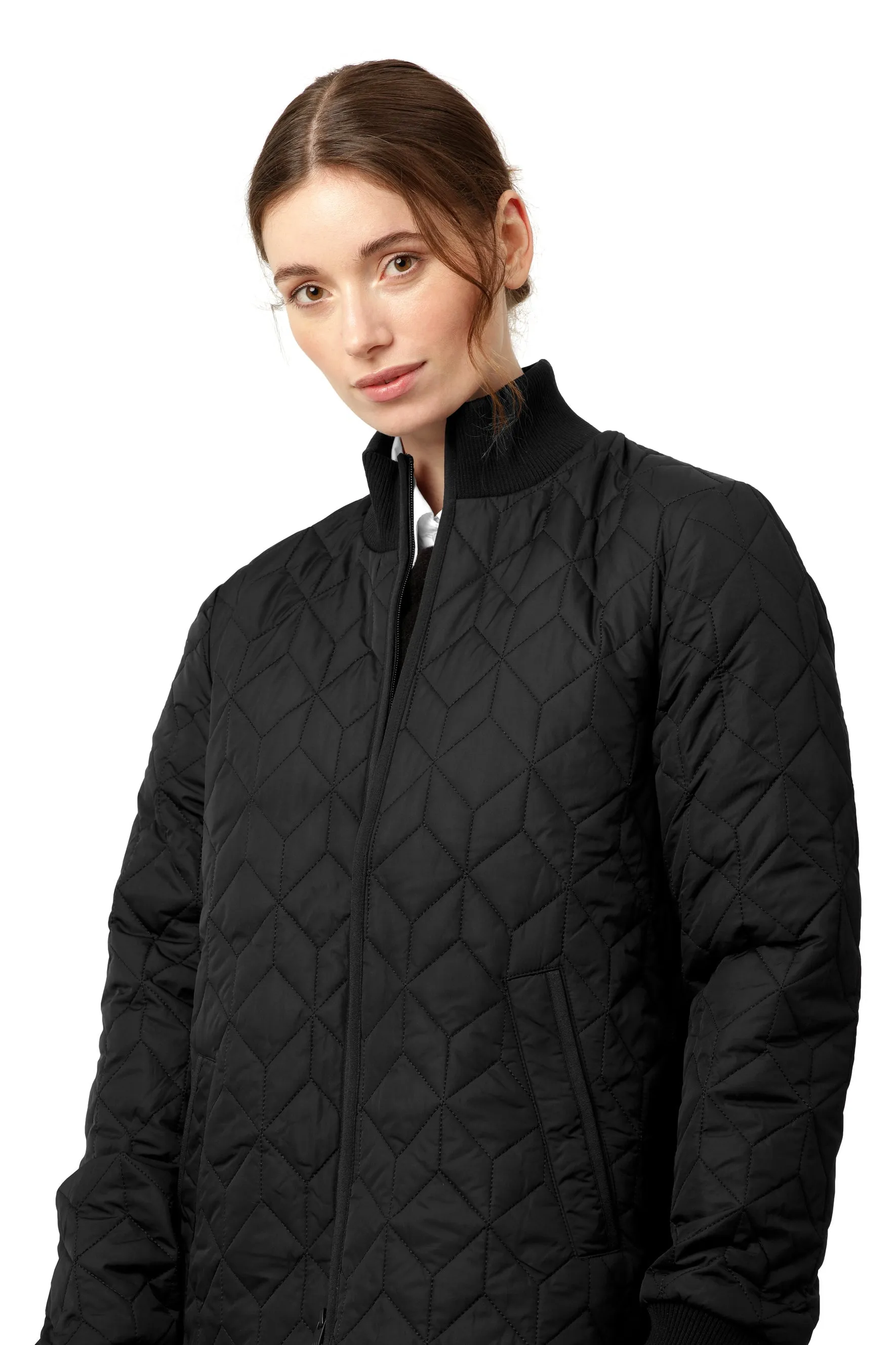 Ilse Jacobsen | Quilted Jacket - Black sold by Fort product image thumbnail 3