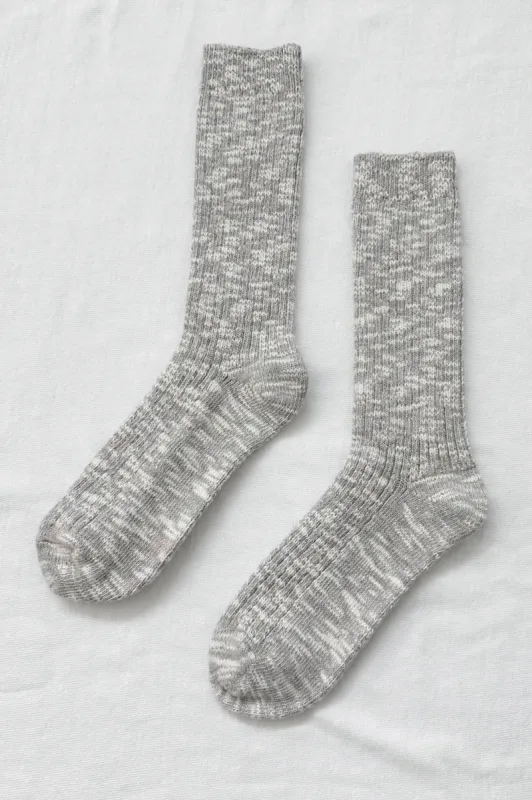 Le Bon Shoppe | Cottage Socks - Heather Grey sold by Fort