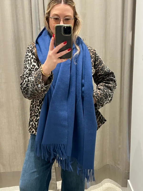 Naïf | Wes Merino Scarf - Celtic Blue sold by Fort