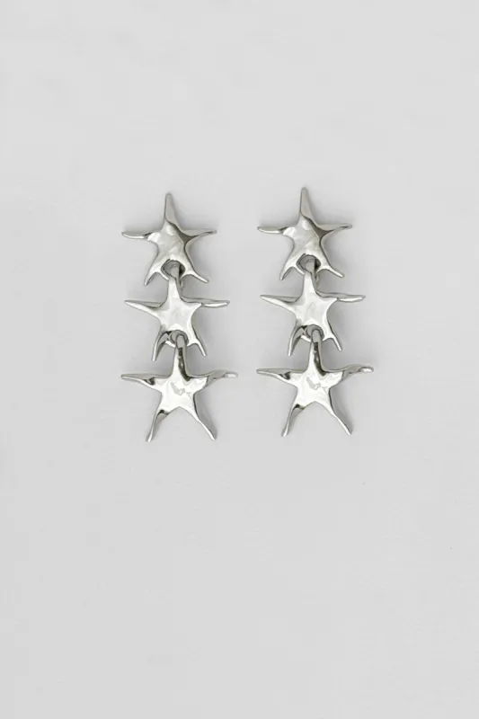 Kara Yoo | Celeste Earrings - Silver sold by Fort