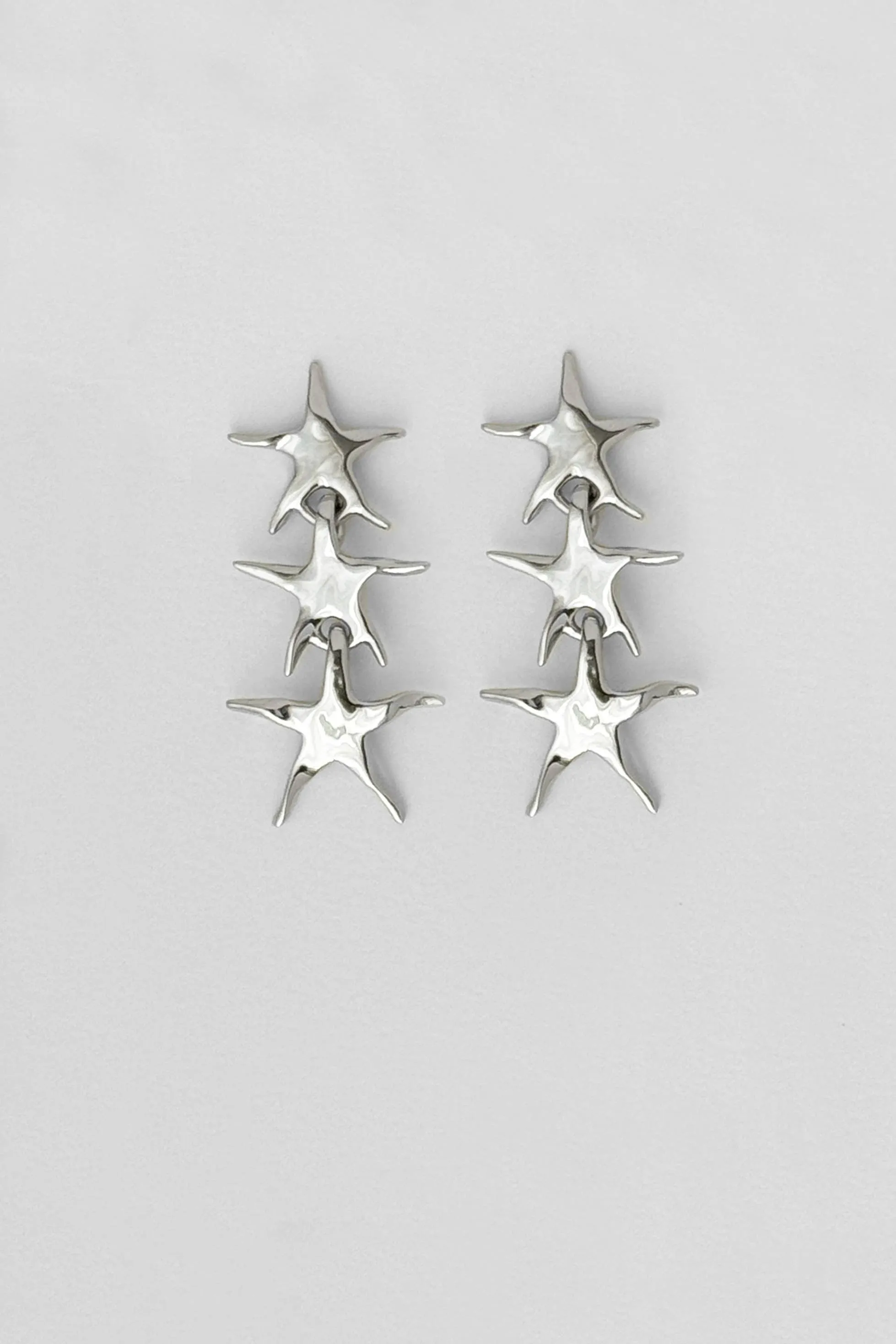 Kara Yoo | Celeste Earrings - Silver sold by Fort