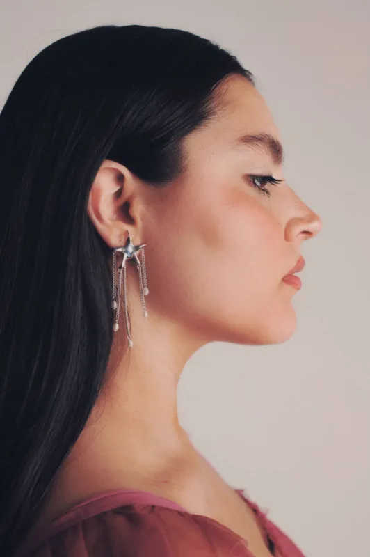 Kara Yoo | Astrid Earrings - Silver sold by Fort