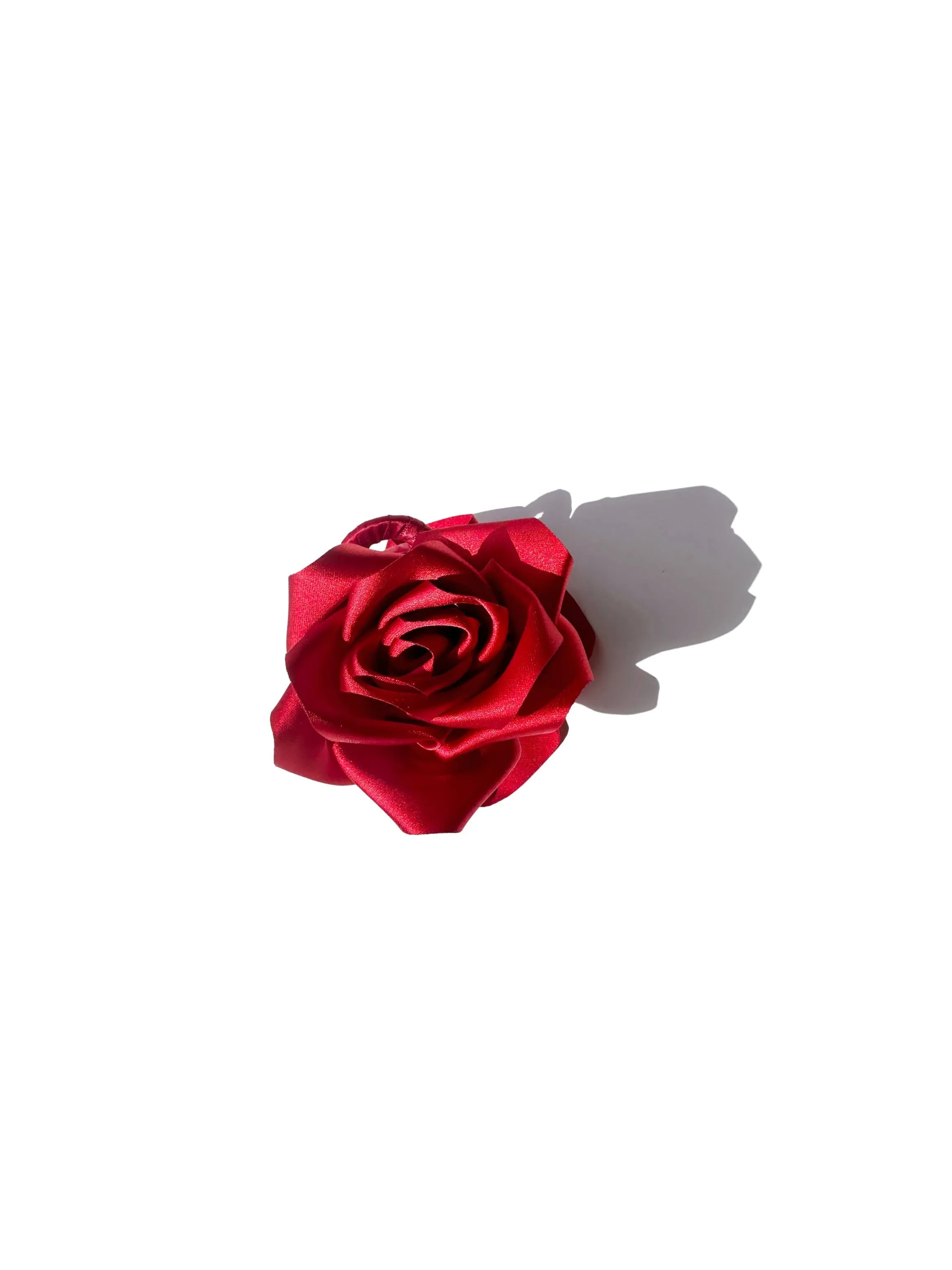 Solar Eclipse | Handmade Satin Rose Claw - Red sold by Fort product image thumbnail 3