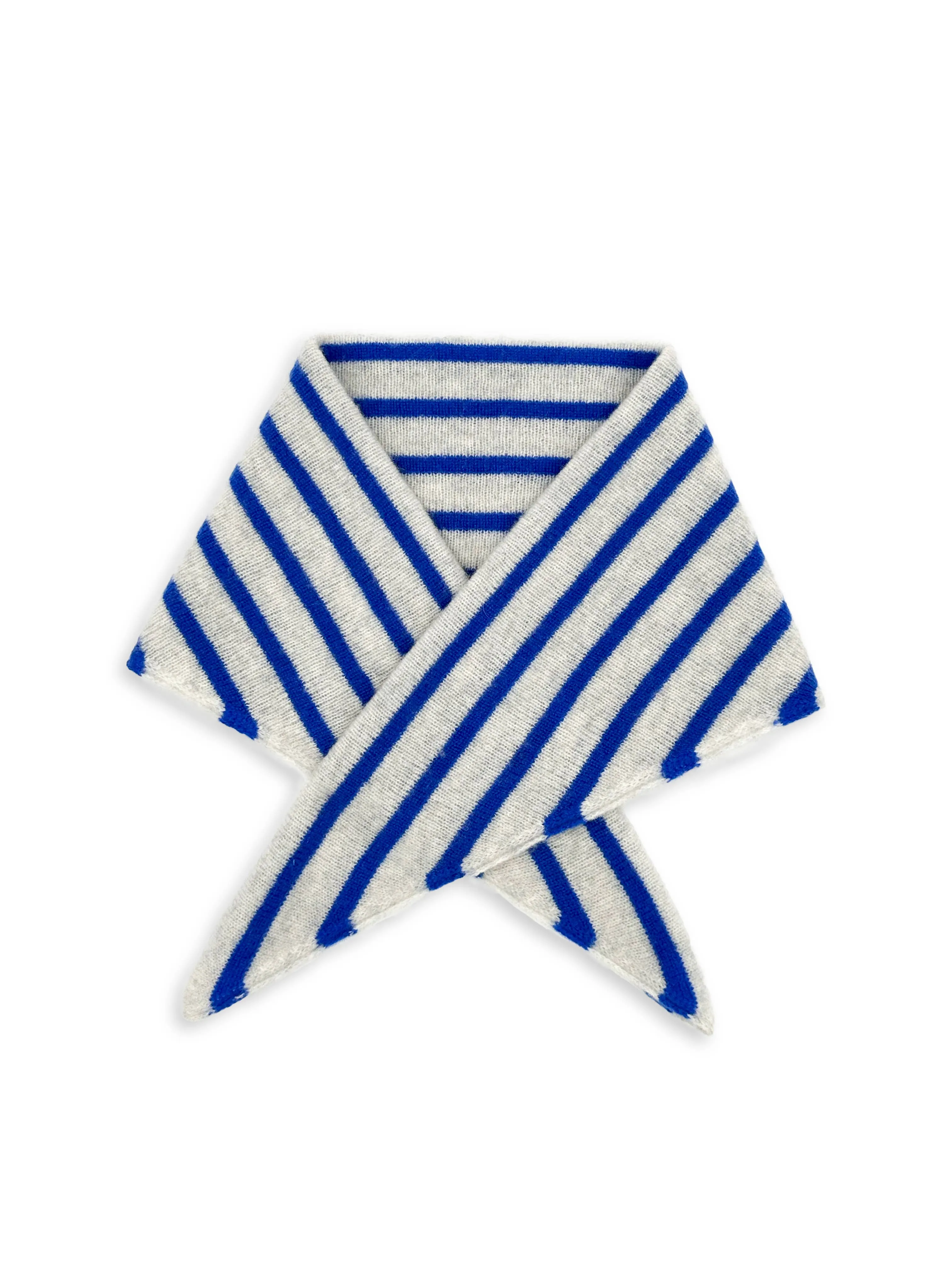 Le Bon Shoppe | Cashmere Bandana - Blue Stripe sold by Fort product image thumbnail 2