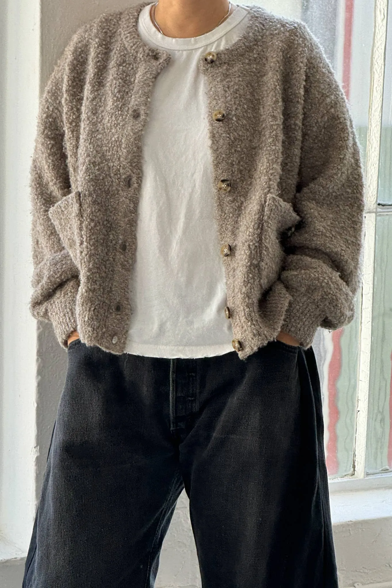 Le Bon Shoppe | Millie Cardigan - Smoke sold by Fort product image thumbnail 3