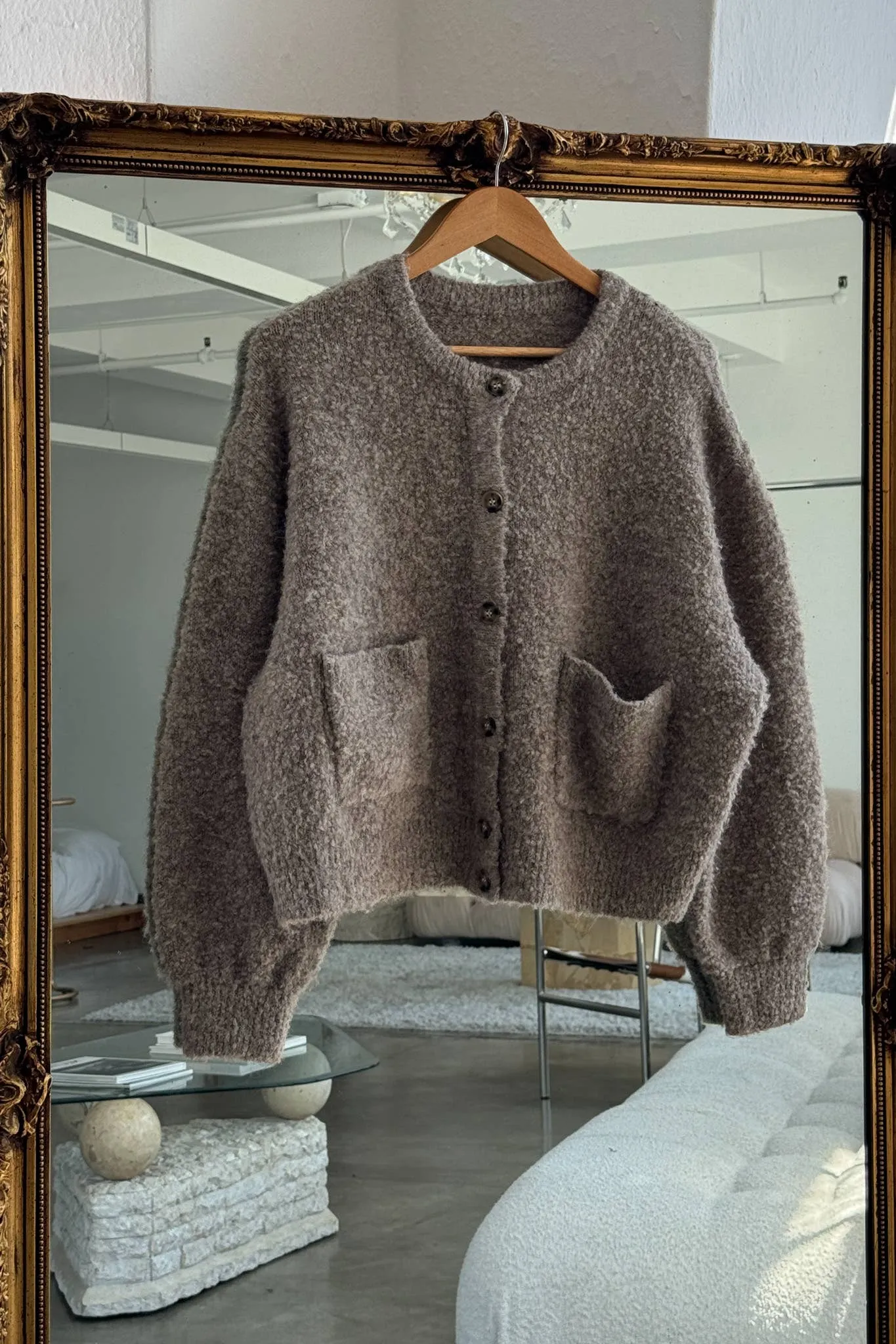 Le Bon Shoppe | Millie Cardigan - Smoke sold by Fort product image thumbnail 2