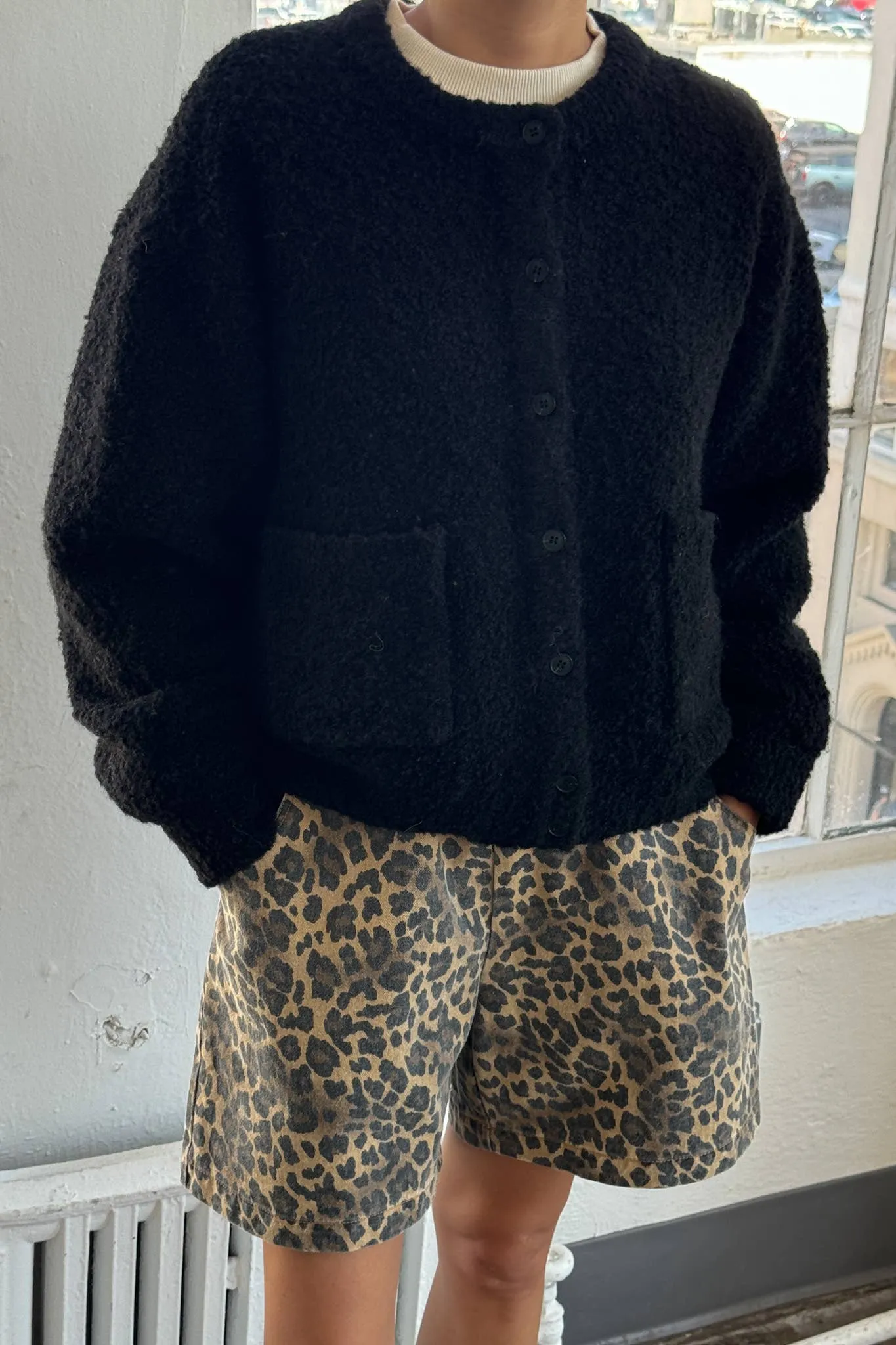 Le Bon Shoppe | Millie Cardigan - Black sold by Fort