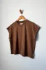 Le Bon Shoppe | Jeanne Tee - Mud sold by Fort