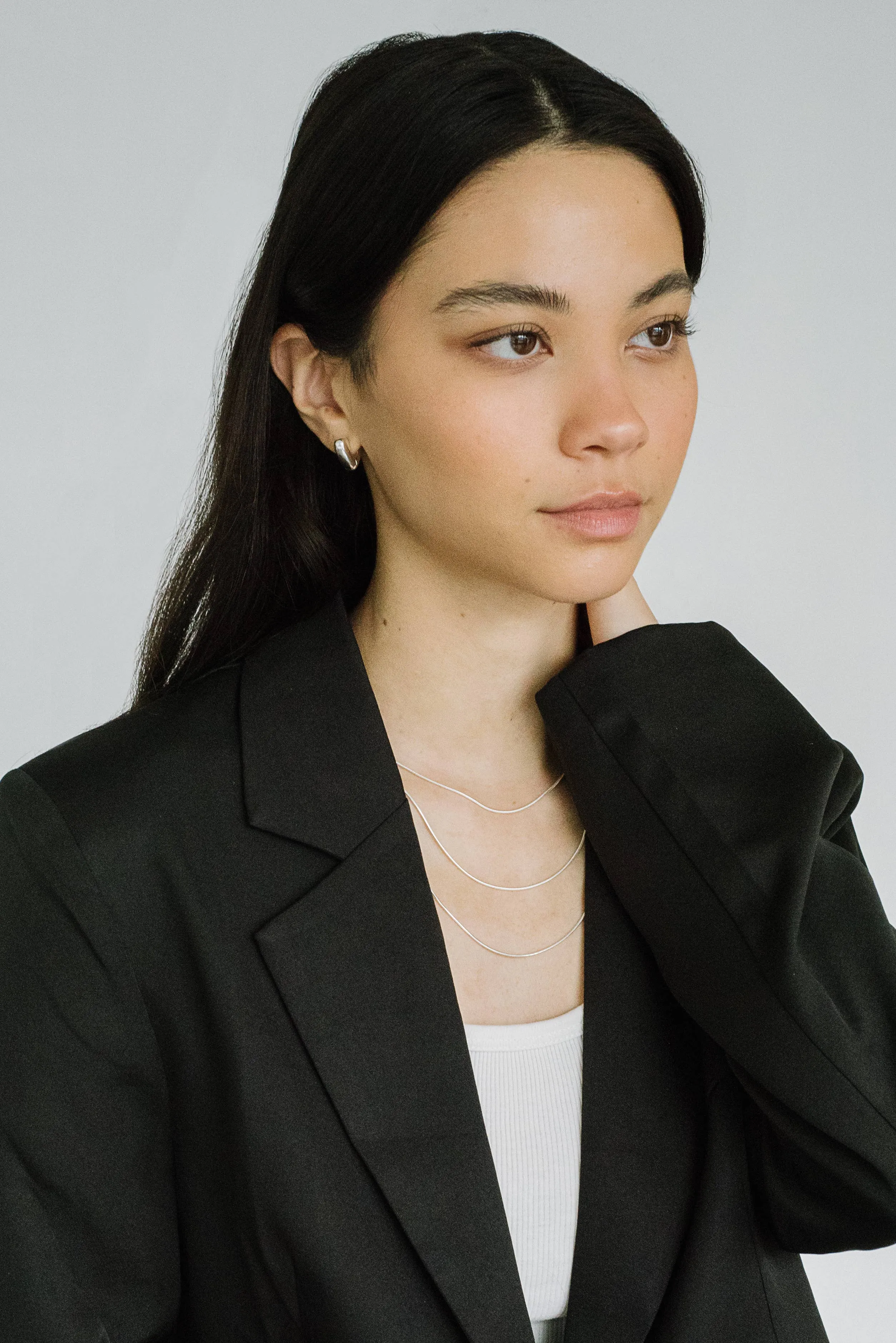 Kara Yoo | Slim Maya Necklace - Gold sold by Fort product image thumbnail 4