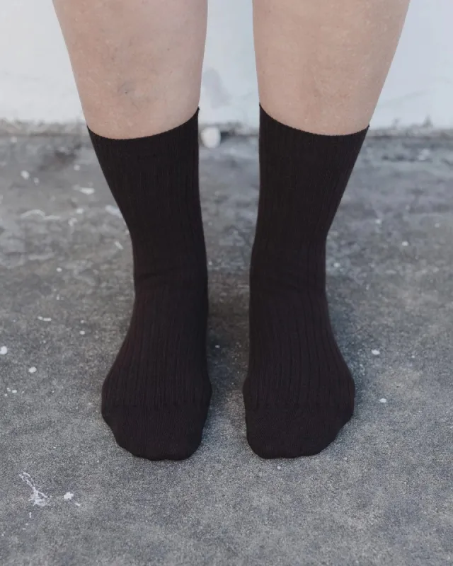 Baserange | Rib Over Ankle Socks - Tactile sold by Fort