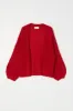 Atelier Delphine | Cora Cardi in Suri Alpaca - Red sold by Fort