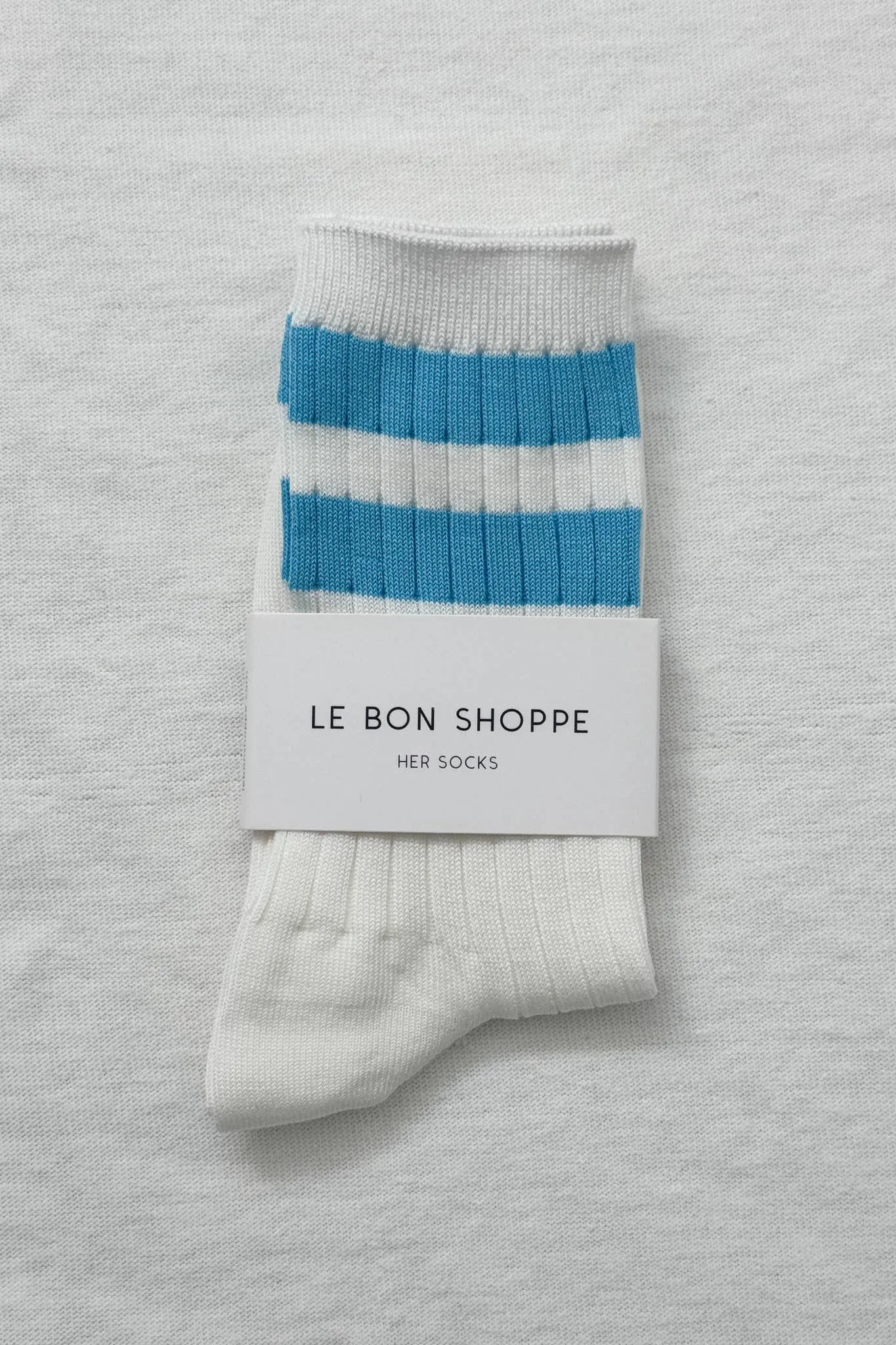 Le Bon Shoppe | Her Socks Varsity - Blue Stripe sold by Fort product image thumbnail 4