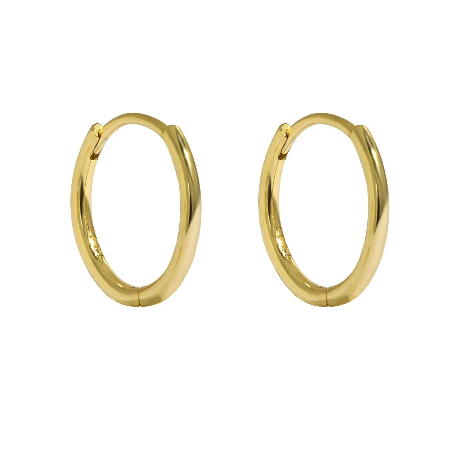 Love Local Jewelry | Mia 13mm Hoops - Gold sold by Fort