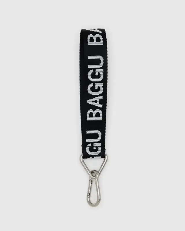 Baggu | Logo Keychain - Black & White sold by Fort