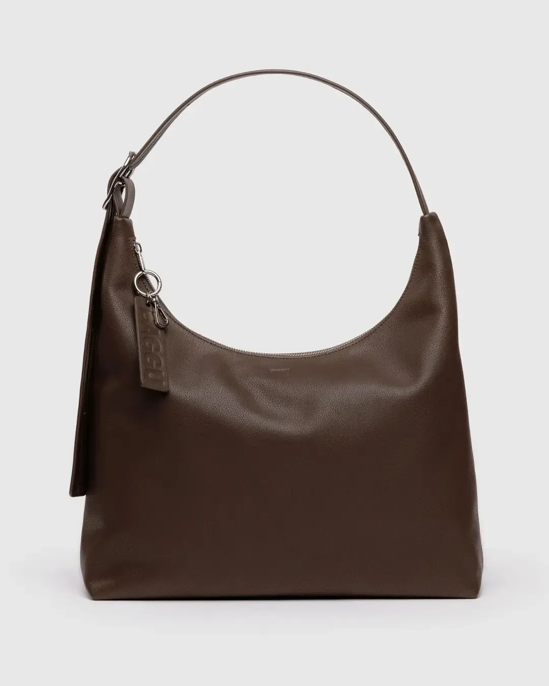 Baggu | Recycled Leather Shoulder Bag - Brown sold by Fort