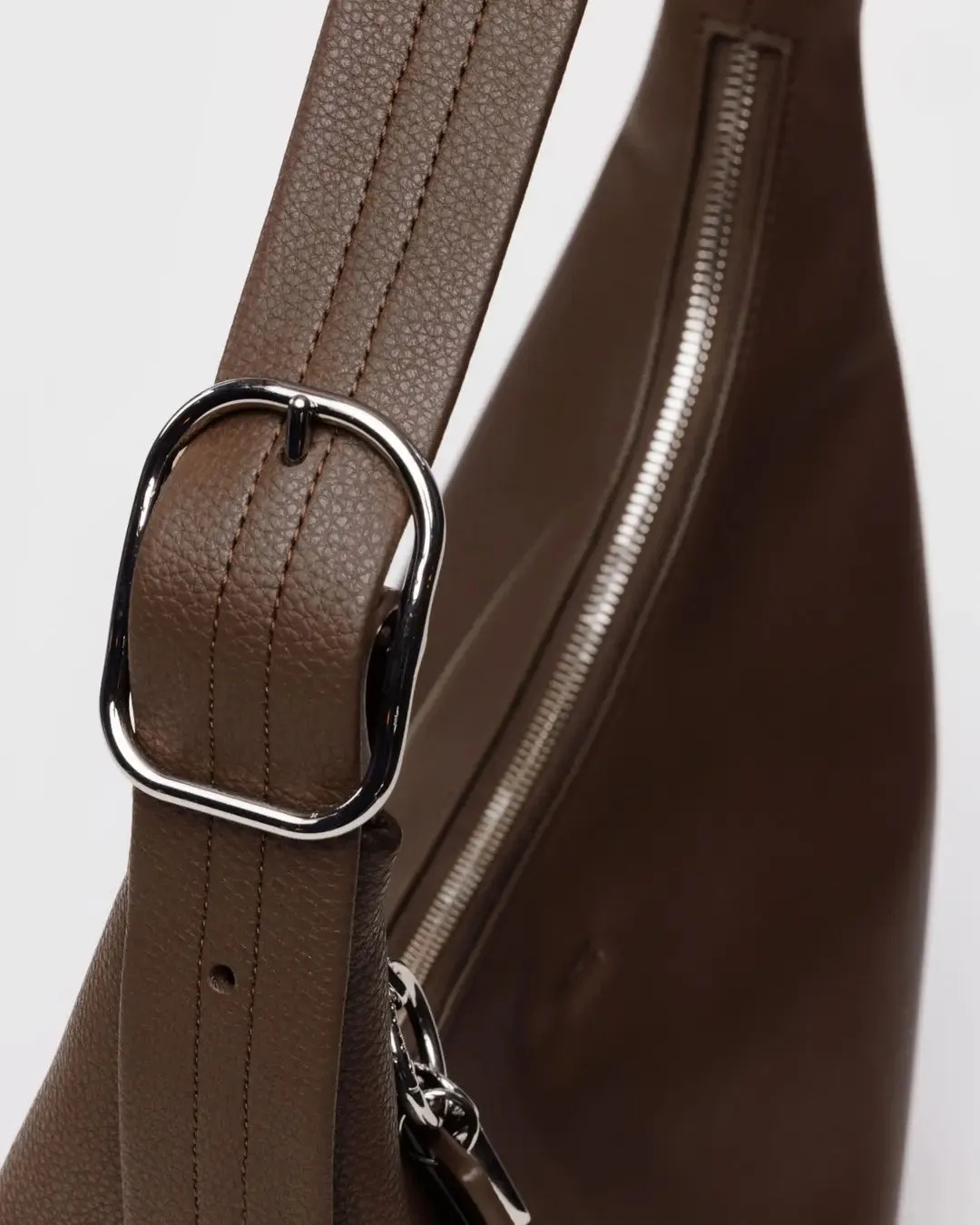 Baggu | Recycled Leather Shoulder Bag - Brown sold by Fort product image thumbnail 5