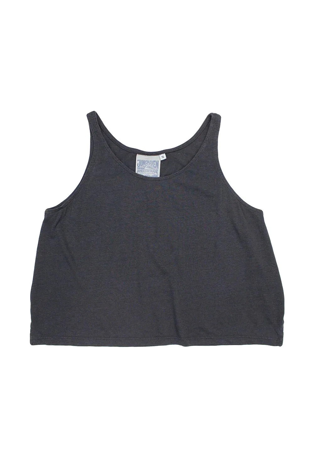 Jungmaven | Cropped Tank - Black sold by Fort product image thumbnail 2