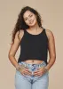 Jungmaven | Cropped Tank - Black sold by Fort