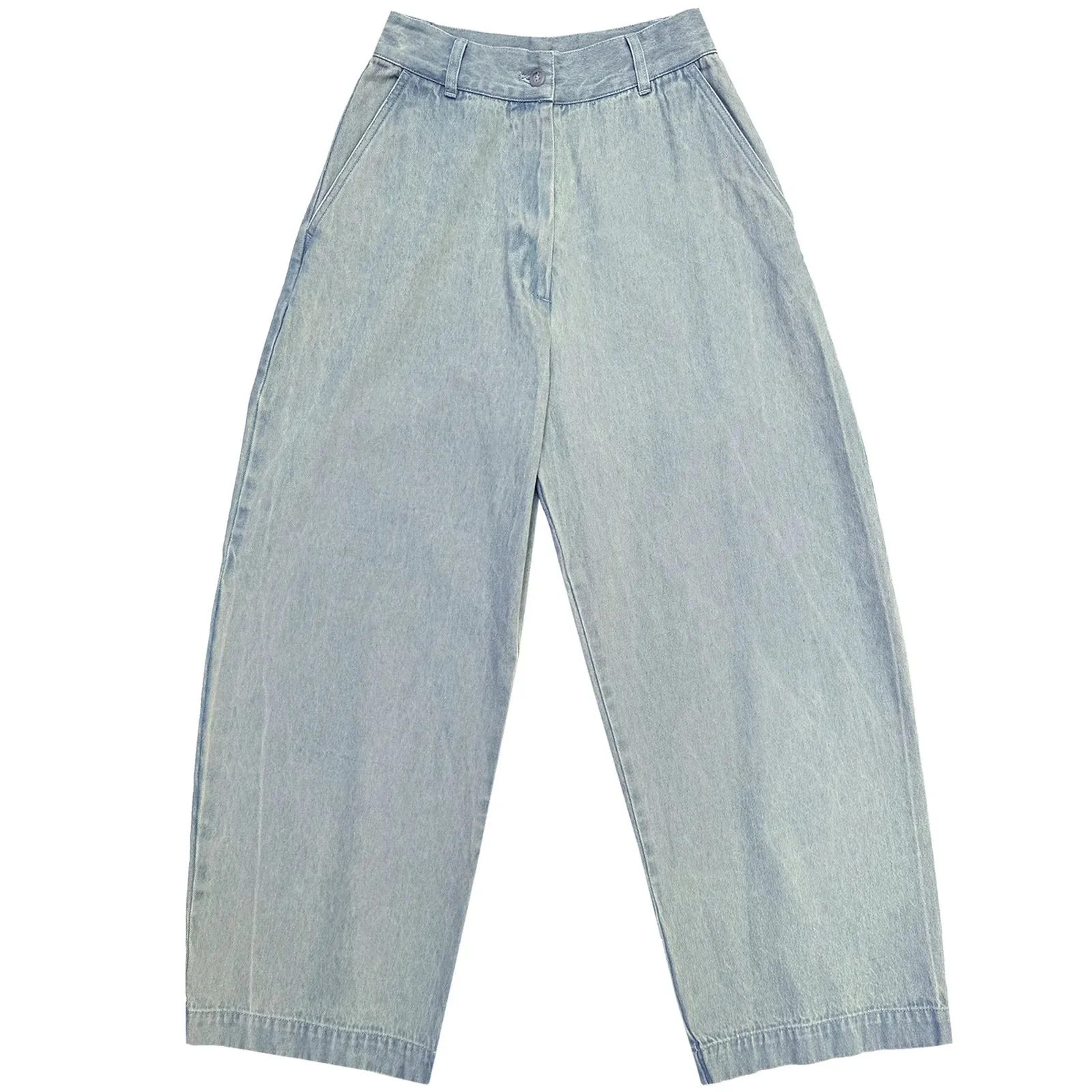Ali Golden | Loose Barrel Pant - Light Denim sold by Fort product image thumbnail 5