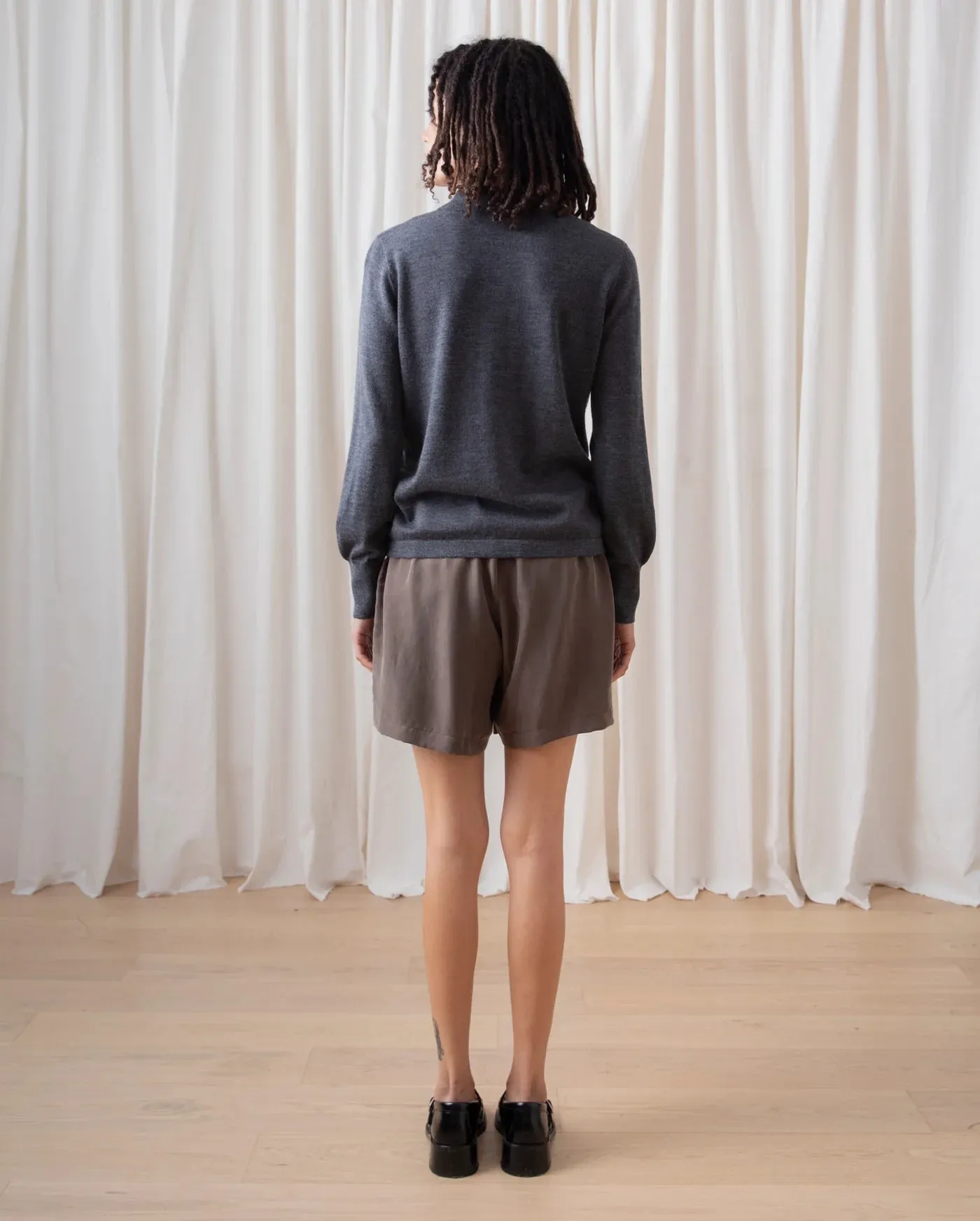 Ali Golden | New Polo Pullover - Charcoal sold by Fort product image thumbnail 4