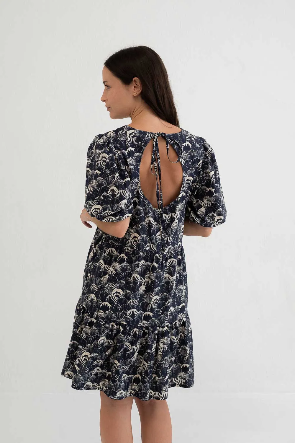 Mus & Bombon | Tiree Dress - Navy sold by Fort product image thumbnail 2