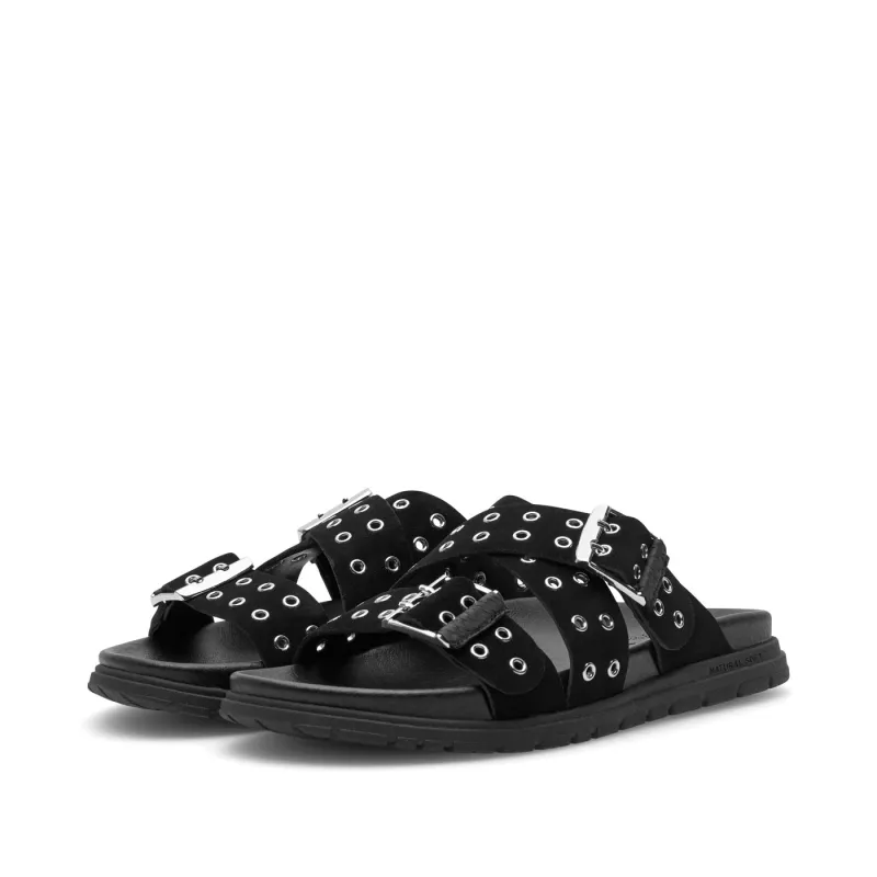 Woden | Tilde Sandals - Black sold by Fort