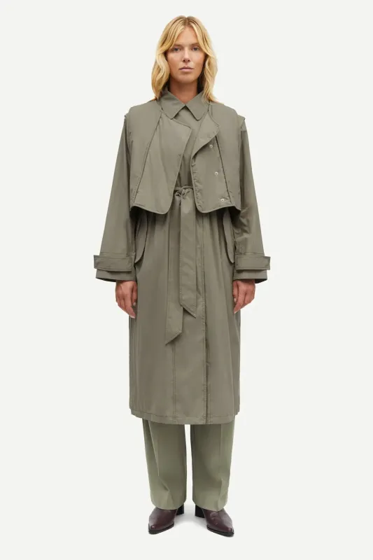 Samsoe Samsoe | SARAFF Trench Coat sold by Fort