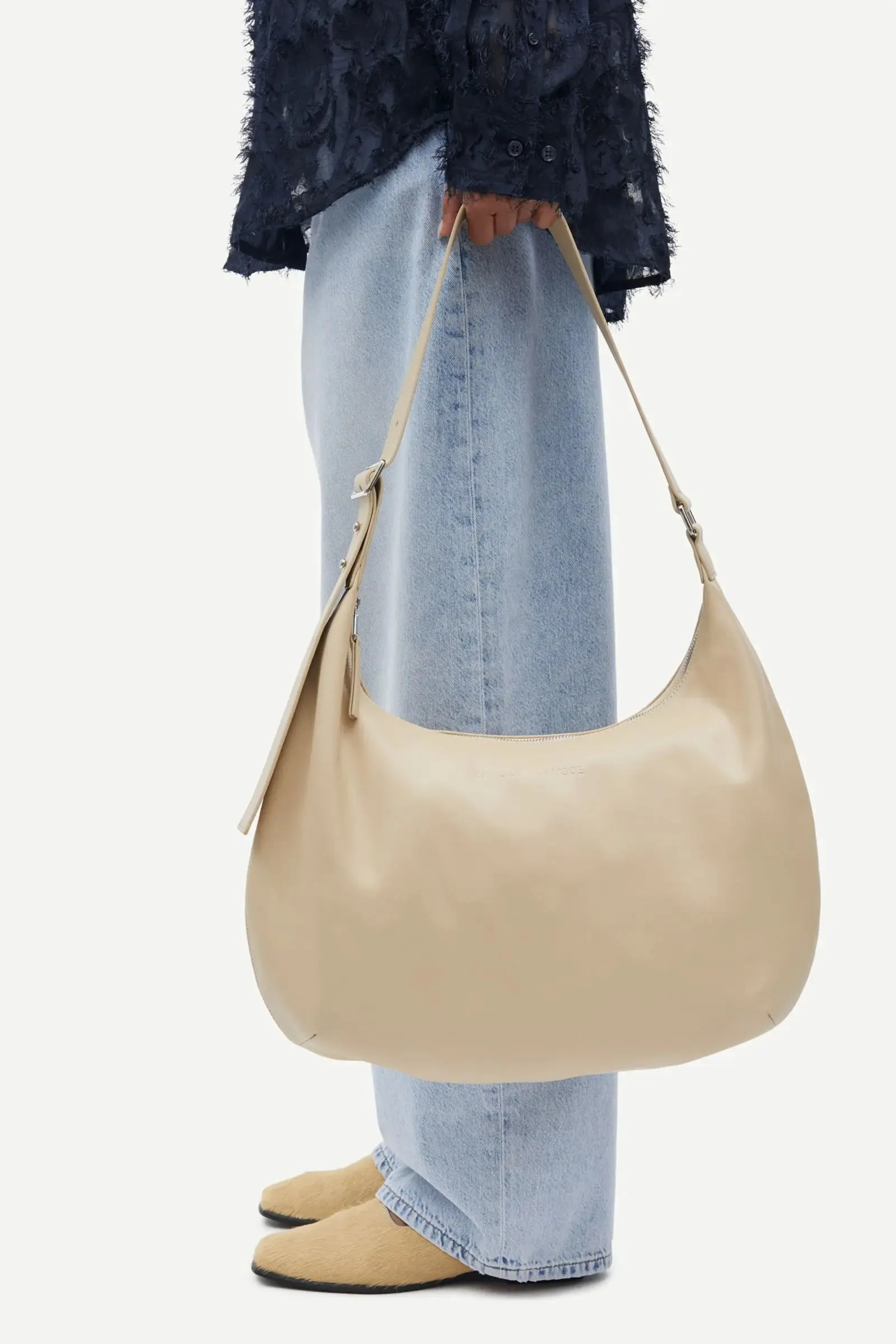 Samsoe Samsoe | SAFREJA bag Large - White Pepper sold by Fort