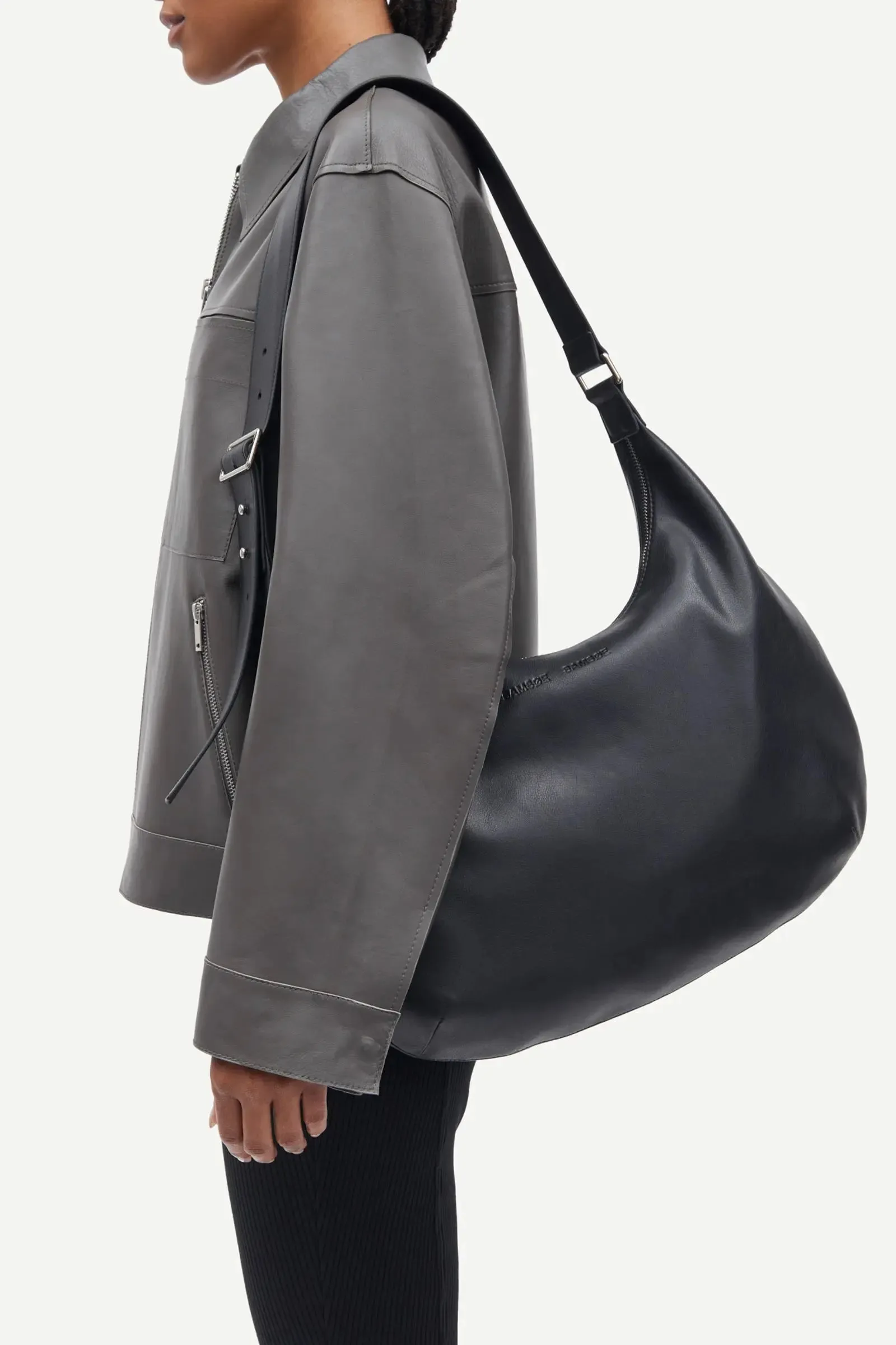 Samsoe Samsoe | SAFREJA bag Large - Black sold by Fort