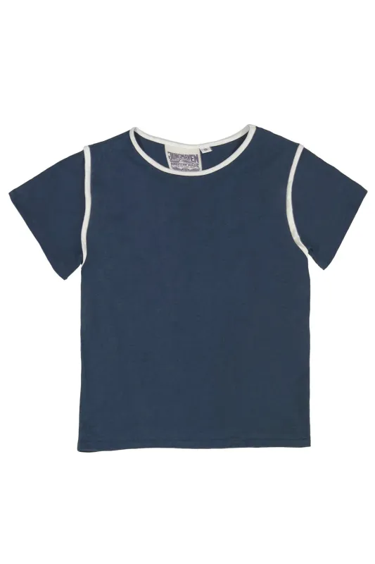 Jungmaven | Dunphy Tee - Navy sold by Fort